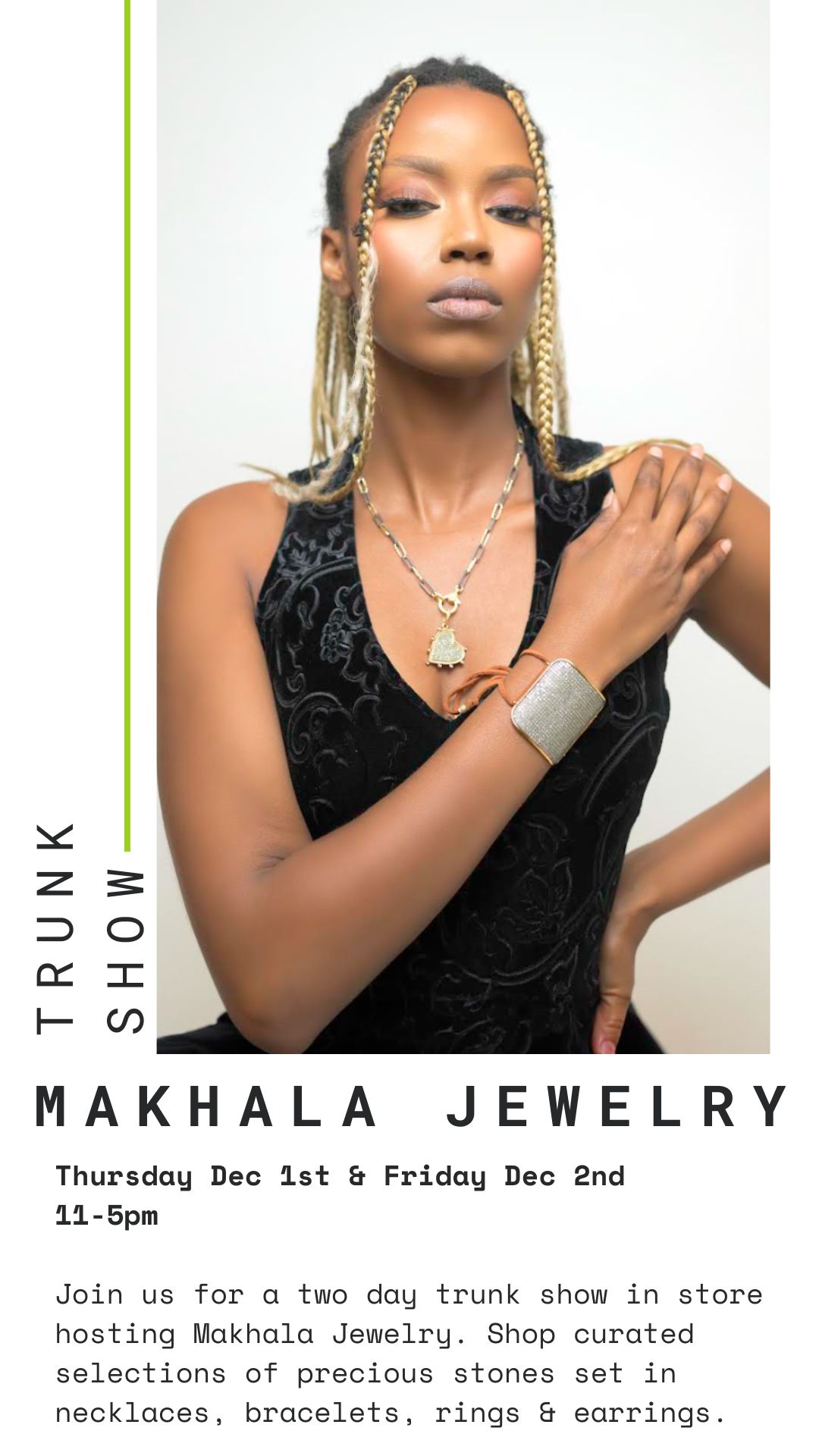 Makhala Designs Jewelry Trunk Show